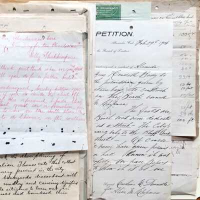 Board of Trustees Correspondence, Dec 1903 - April 1904