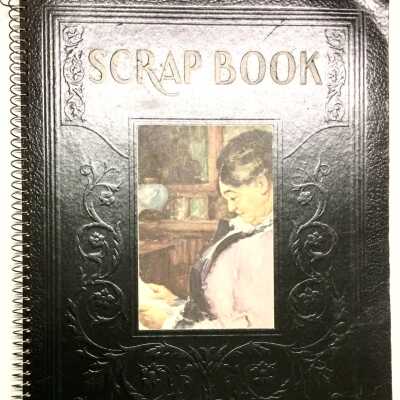 Scrapbook compiled by Times Star social editor Frances Gladstone, late 1930s, early 1940s