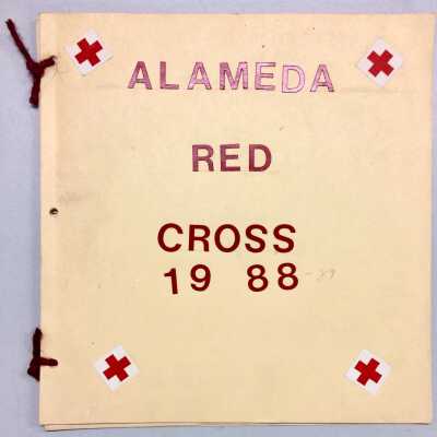 Scrapbook of the Alameda Branch of the Red Cross, 1988