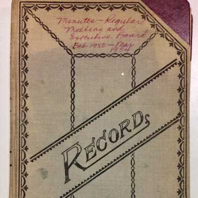 Minutes Longfellow and Executive Board PTA meeting, 1950-1954,