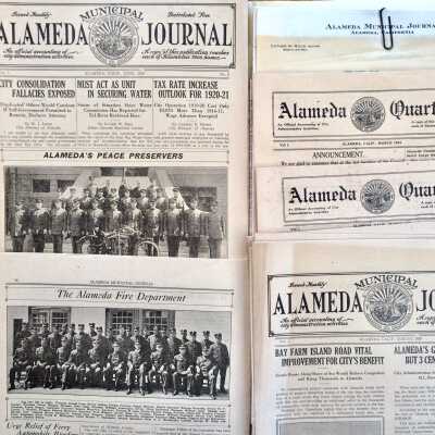 Alameda Municipal Journal / Quarterly newspapers, 1920-1921