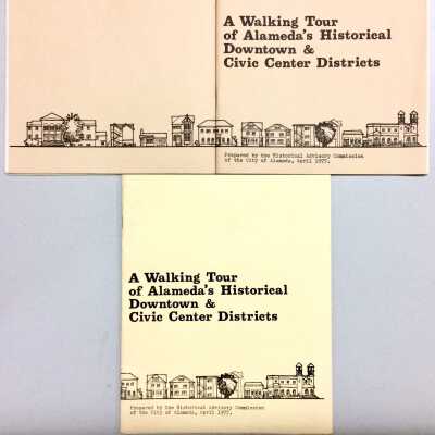 Walking tour booklets, 1977
