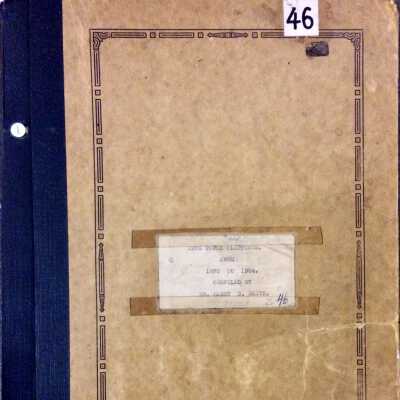 Scrapbook compiled by Dr. Harry D. Smith, 1870-1954