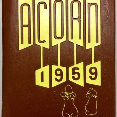 1959 edition of the Alameda High School yearbook “Acorn"