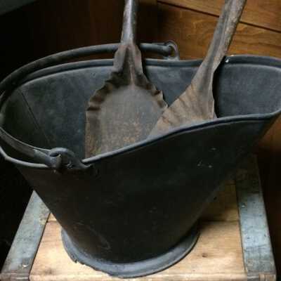 Meyers family Coal Scuttle, early 1900s