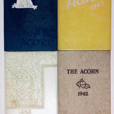 Alameda High School Yearbooks of Alrita Stagnaro, 1939-1942