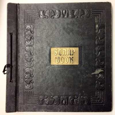 Scrapbook compiled by Earl Fry, Jr., c. 1940s