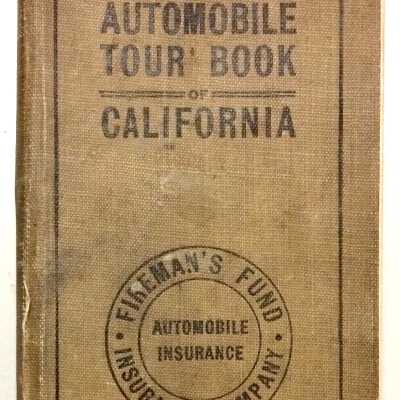Auto tour book of California, 1913