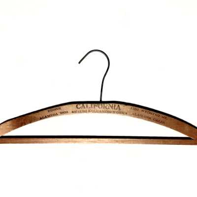 Advertising hanger of the California Dyeing and Cleaning Works, c. 1920