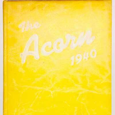 Alameda High School 'Acorn' 1940 Yearbook of Lillian Nielsen