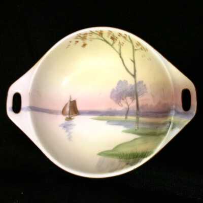 Neptune Beach Nippon Porcelain concession prize dish, c. 1920s