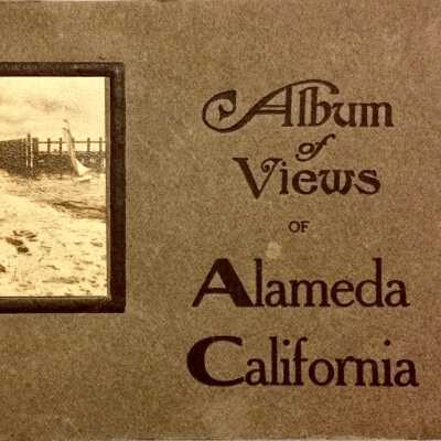 Postcard booklet 'Album of Views of Alameda, California', c. 1912