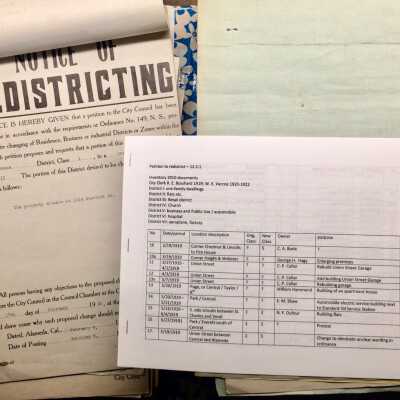 Petitions to redistrict, 1919-1922