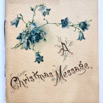 'Christmas Message' booklet of Dan Knox, c. 1900