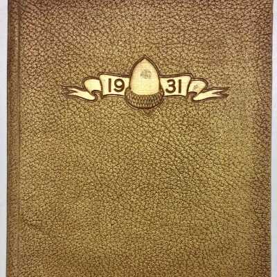 Alameda High School 'Acorn' Yearbook, 1931, of Bruce Postel