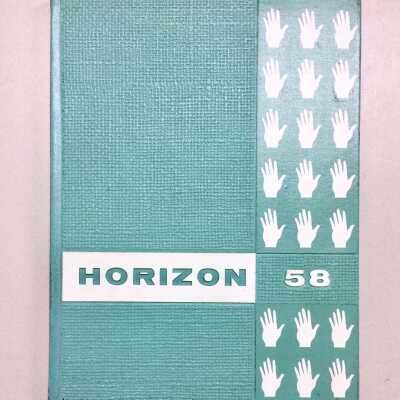 Encinal High School Yearbook 'Horizon', 1958