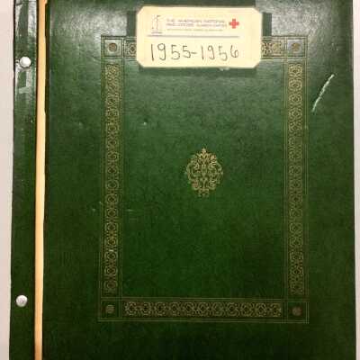 Scrapbook of the American Red Cross, Alameda Chapter, 1955-1956