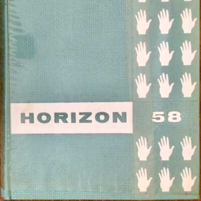Encinal High School 'The Horizon' Yearbook, 1958