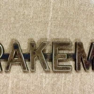 Shreve & Co. Brakeman insignia from a Southern Pacific Red Trains Uniform, before 1920