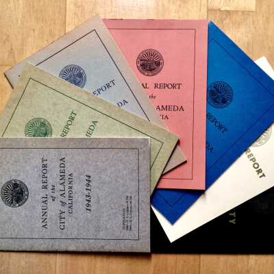 Annual Reports of the City of Alameda, 1943-1950