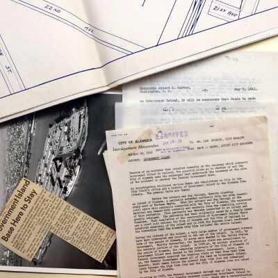 City Documents relating to Government Island, 1940-1963