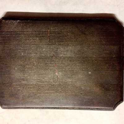Silver plated cigarette case of Gustaf Ekberg, c. 1920-1930