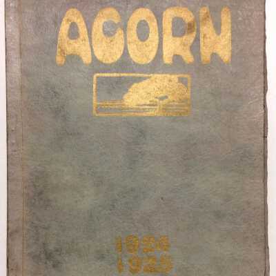 Alameda High School 'Acorn' yearbook, 1924-1925
