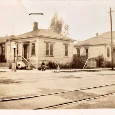 Corner Oak / Encinal, 1931.