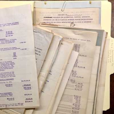 Folder with miscellaneous City documents (#1651-1690), 1910-1911