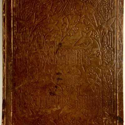 Poetry book 'Flowers and their Kindred Thoughts' of Miss C. E. McLean, 1848
