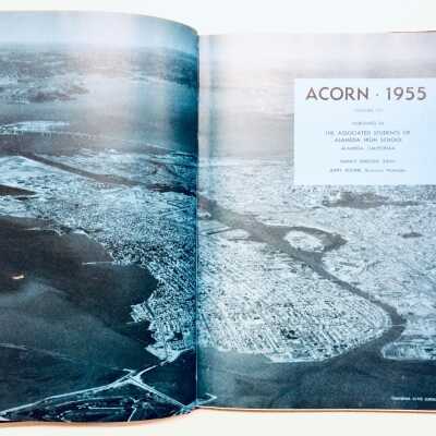Alameda High School yearbook, “Acorn” for 1955