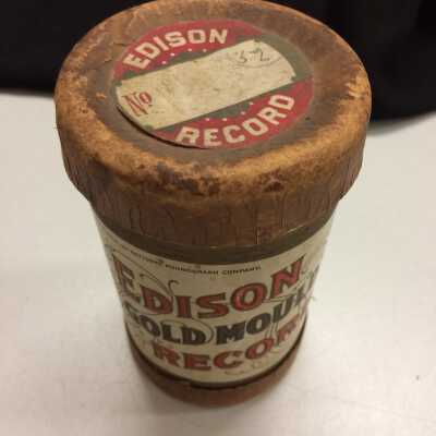 Edison Cylinder Phonograph Record #8902 'Band-Virginia Reel', early 1900s
