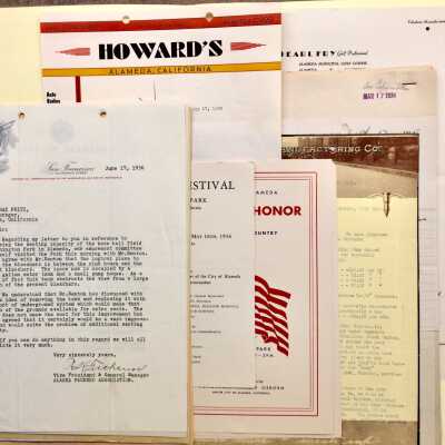Miscellaneous City documents, mostly Rec. & Parks related, 1931-36, 1951