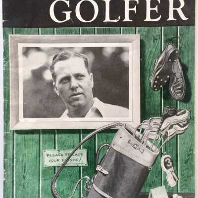 'The Golfer' magazine of 1949, with article about Earl Fry, Jr.