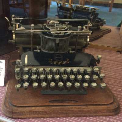 Hammond Multiplex Typewriter, Ca. 1900