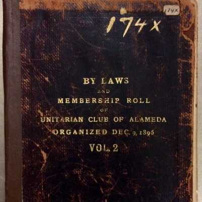 By-Laws and membership roll of the Unitarian Club, 1906