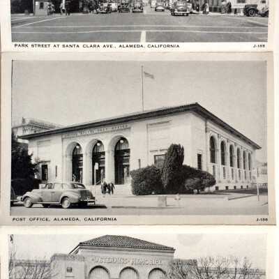Folded open, side 1, middle 3