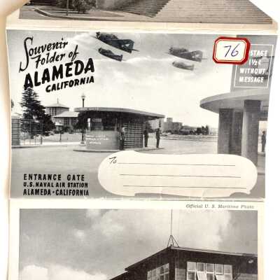 Folded open, side 1, top 2