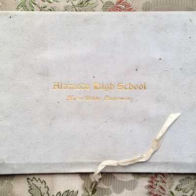Alameda High School Diploma of Mabel Linderman, 1921