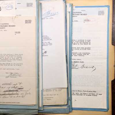 City correspondence from Veterans' Welfare Board, #78, 1924-1932
