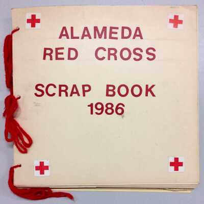 Scrapbook of the American Red Cross, Alameda Chapter, 1980