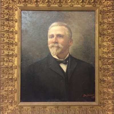 Portrait Hon. Mayor William H. Noy, by De Joiner, 1909