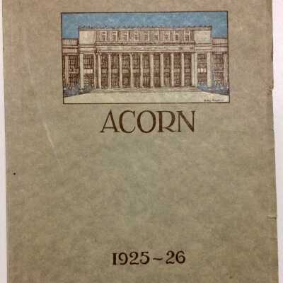 Alameda High School 'Acorn' yearbook, 1925-1926