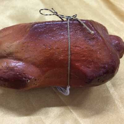 medium size Turkey-shaped Easter Candy Container, early 1900s