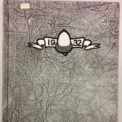 Alameda High School 'Acorn' Yearbook of Otto Rittler, 1932 edition