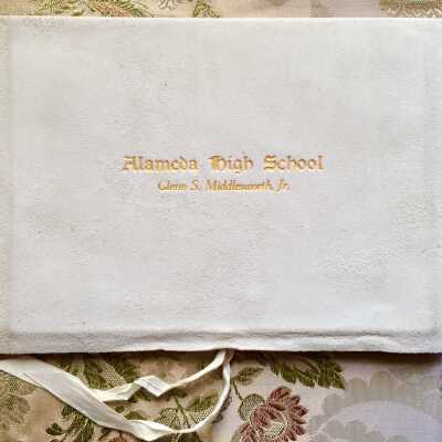 Glenn Middlesworth's High School Diploma, 1937