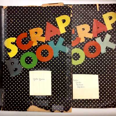 Scrapbooks of Barbara Baker, early 1930s