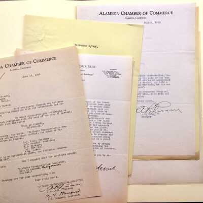 Documents relating to Chamber of Commerce, 1928-1930