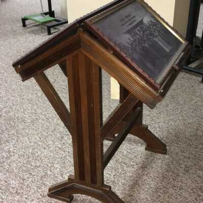 Book Stand or Music Stand, from Schaeffer family, c. 1900