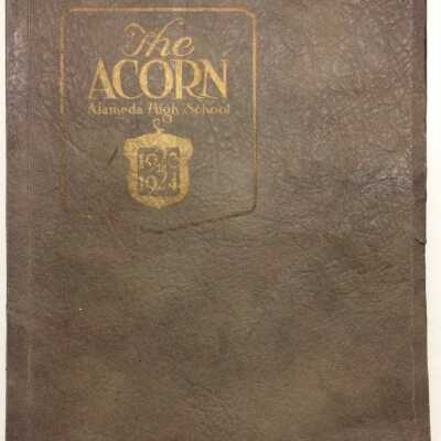 Alameda High School 'Acorn' Yearbook for 1923-1924